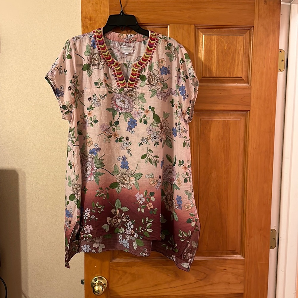 Johnny Was workshop tunic